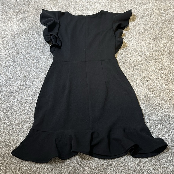 Black Ruffle Dress - Picture 2 of 2